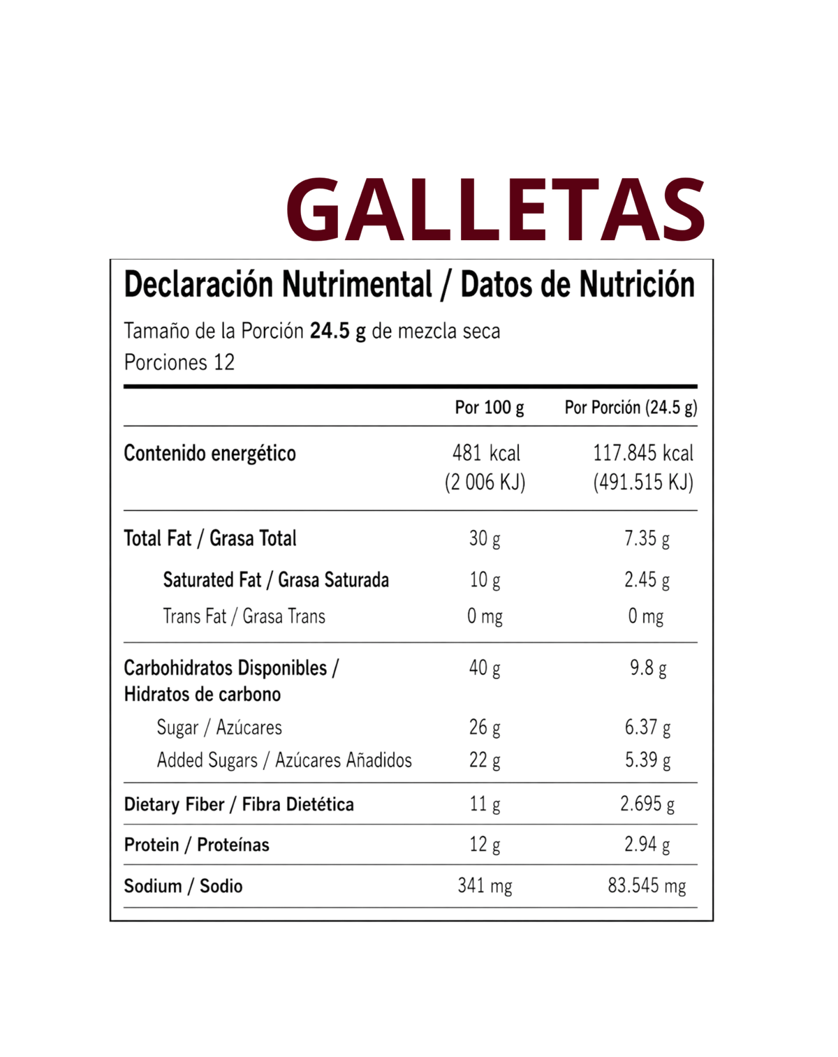 Bundle 3 Galletas